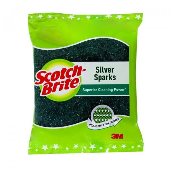 Scotch Brite Scrub Pad Small (7cm x 7.5cm) / স্কচ ব্রাইট স্ক্যারাব প্যাড স্মল