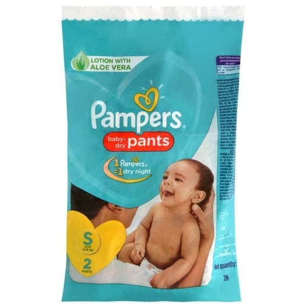 Pampers (S) (4 – 8 kg) Diapers Pants / প্যাম্পার্স ডায়াপার প্যান্ট (এস) (4 - 8 কেজি)