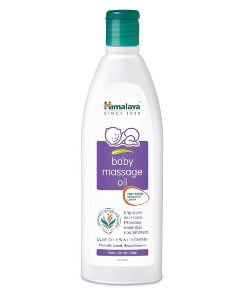 Himalaya Baby Massage Oil Bottle /  হিমালয়া বেবি ম্যাসেজ অয়েল বোতল