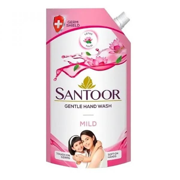 Santoor Mild Gentle Hand Wash / সান্তুর মাইল্ড জেন্টাল হ্যান্ড ওয়াস