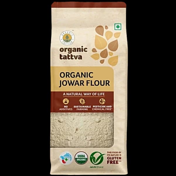 Organic Tattva Jowar Flour / অর্গানিক তৎবা জোয়ারের আটা