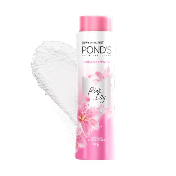 Pond's Dream Flower Pink Lily Talcume Powder / পন্ডস ড্রিম ফ্লাওয়ার পিংক লিলি ট্যালকম পাউডার