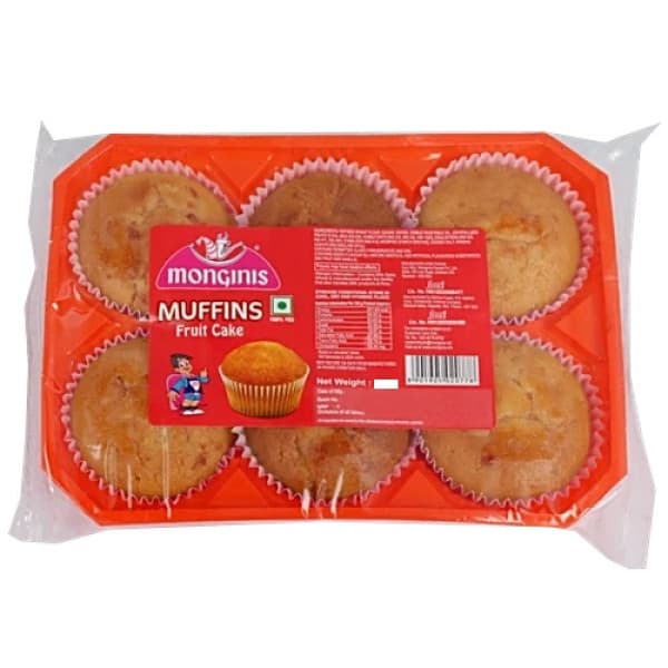 Monginis Fruit Muffins Cake / মঙ্গিনিস ফ্রুট মাফিনস কেক