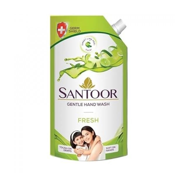 Santoor Fresh Gentle Hand Wash / সন্তুর তাজা কোমল হাত ধোয়া