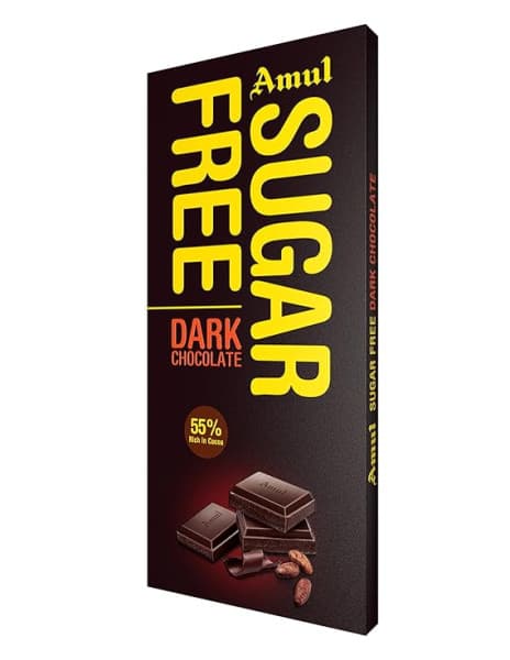 Amul Sugar Free Dark Chocolate / আমুল সুগার ফ্রি ডার্ক চকলেট