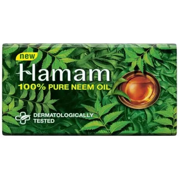 Hamam Pure Neem Oil Soap Bar / হামাম পিওর নীম অয়েল সোপ বার