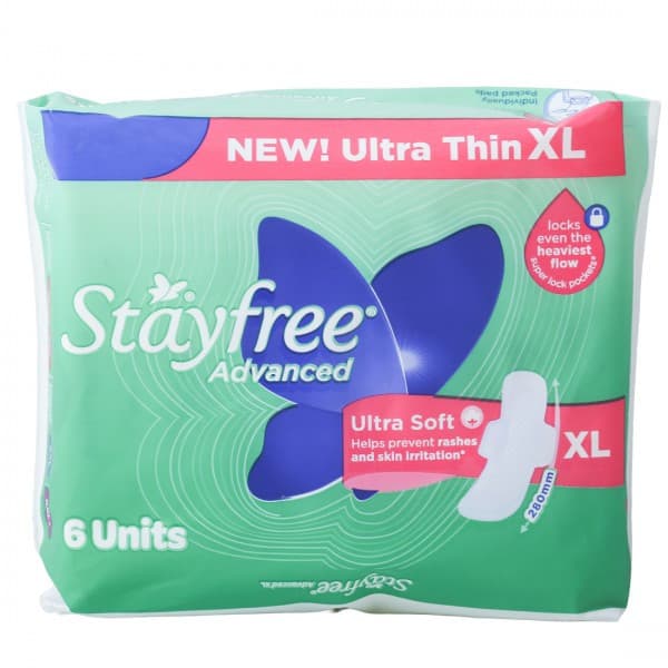 Stayfree Adavnce Ultra Soft XL / স্টেফ্রী অ্যাডভানস আলট্রা সফট এক্সএল