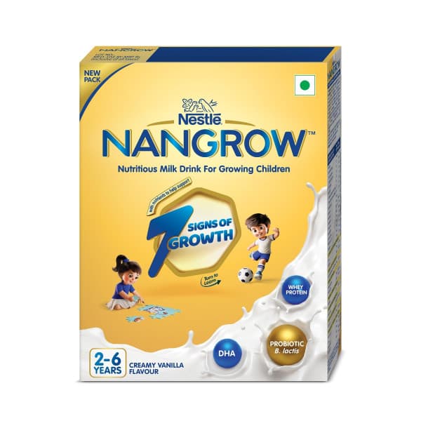 Nestle Nangrow 2-6 Years Creamy Vanilla Flavour / নেসলে ন্যাংরো 2-6 বছর ক্রিমি ভ্যানিলা ফ্লেভার