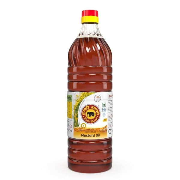 Hathi Marka Kacchi Ghani Mustard Oil / হাতি মার্কা কাচ্চি ঘানি সরিষার তেল