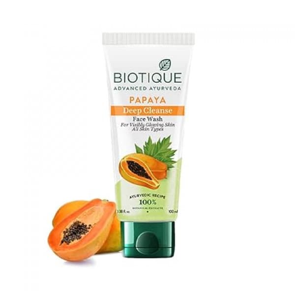 Biotique Papaya Deep Cleanse Face Wash / বায়োটিক পাপায়া ডিপ ক্লিনজ ফেস ওয়াশ