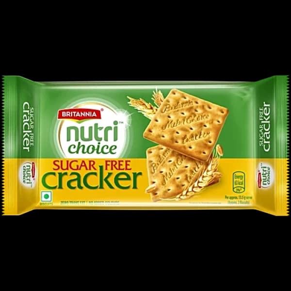 Britannia Nutri Choice Sugar Free Cracker Biscuits / ব্রিটানিয়া নিউট্রি চয়েস সুগার ফ্রি ক্র্যাকার বিস্কুট