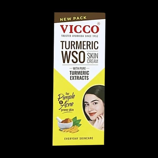 Vicco Turmeric WSO Skin Cream /  ভিকো টারমারিক ডাব্লিউএসও স্কিন ক্রিম