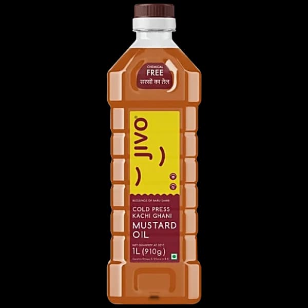 Jivo Cold Press Mustard Oil / জিভো কোল্ড প্রেস সরিষার তেল