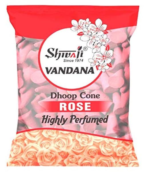 Shivaji Vandana Cone Rose Fragrance Highly Perfumed / শিবাজী বন্দনা কোন রোজ ফ্রেগ্রেন্সে হাইলি পারফিউম