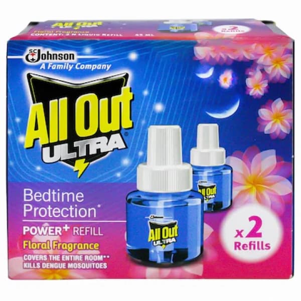All Out Ultra Floral Power+ Mosquito Repellent Refill / অল আউট আল্ট্রা ফ্লোরাল পাওয়ার+ মশা তাড়ানোর রিফিল