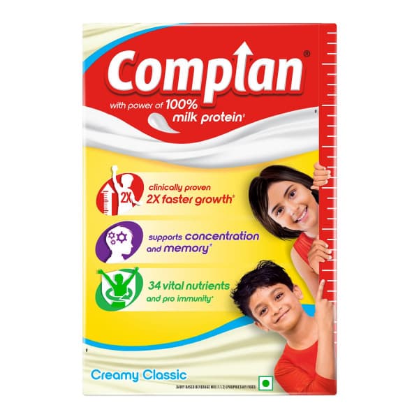 Complan Nutrition and Health Drink Creamy Classic / কমপ্ল্যান পুষ্টি এবং স্বাস্থ্য পানীয় ক্রিমি ক্লাসিক