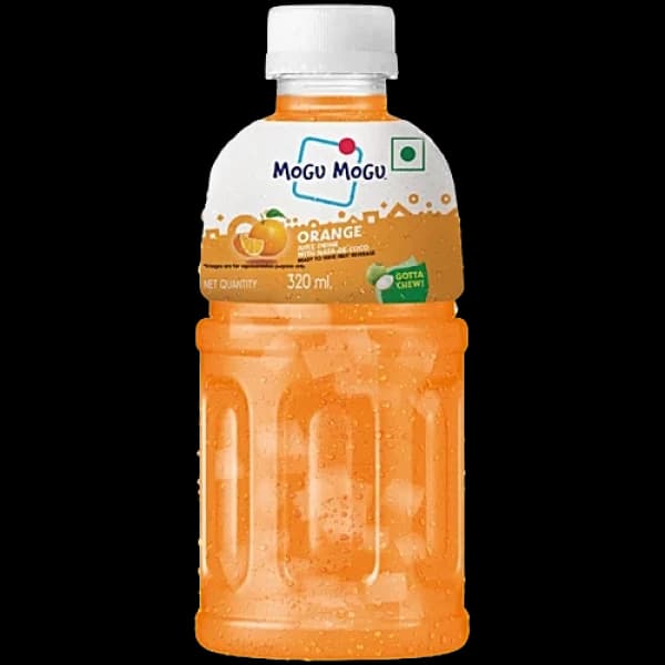 Mogu Mogu Orange Juice Bottle /  মোগু মোগু কমলার রসের বোতল