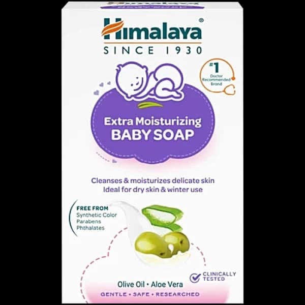 Himalaya Extra Moisturizing Baby Soap / হিমালয়া এক্সট্রা ময়েশ্চারাইজিং বেবি সোপ