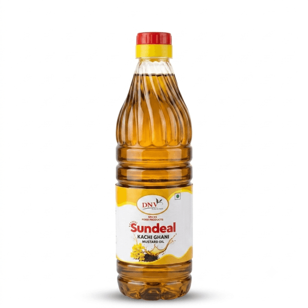 DNV Sundeal Kachi Ghani Mustard Oil / ডি এন ভি সুন্দেল কচি ঘানি সরিষার তেল