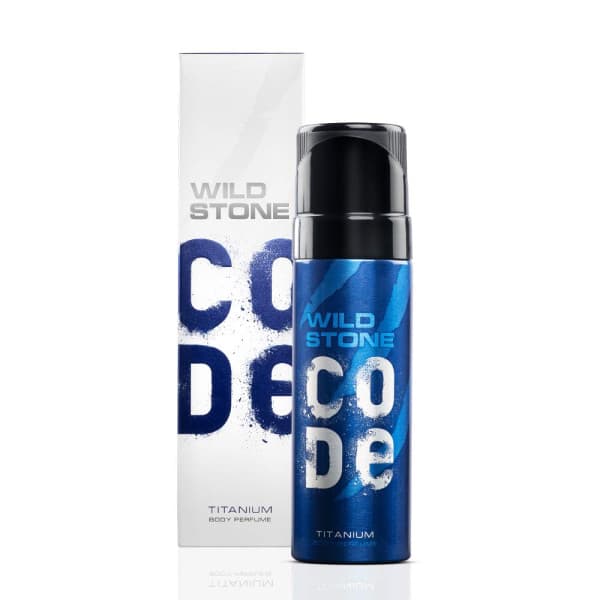Wild Stone Code Titanium Body Perfume Spray For Men / ওয়াইল্ড স্টোন পারফিউম কোড টাইটানিয়াম