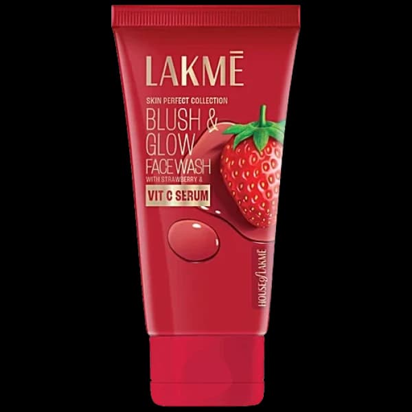 Lakme Blush & Glow Strawberry Facewash / ল্যাকমে ব্লাশ অ্যান্ড গ্লো স্ট্রবেরি ফেসওয়াশ