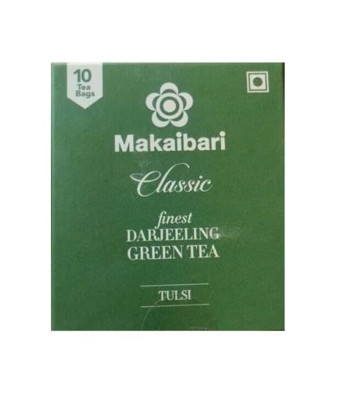 Makaibari Classic Finest Darjeeling Green Tea Tulsi / মাকাইবাড়ি ক্লাসিক সেরা দার্জিলিং গ্রিন টি তুলসী