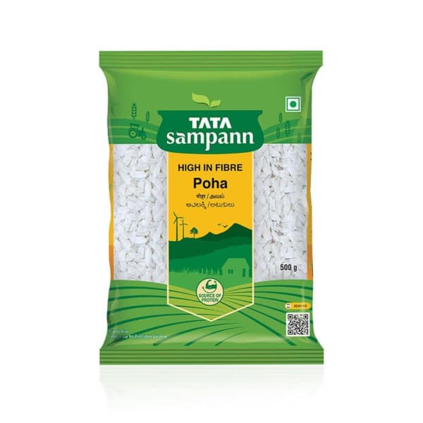 Tata Sampann White Poha / টাটা সামপান সাদা চিরে
