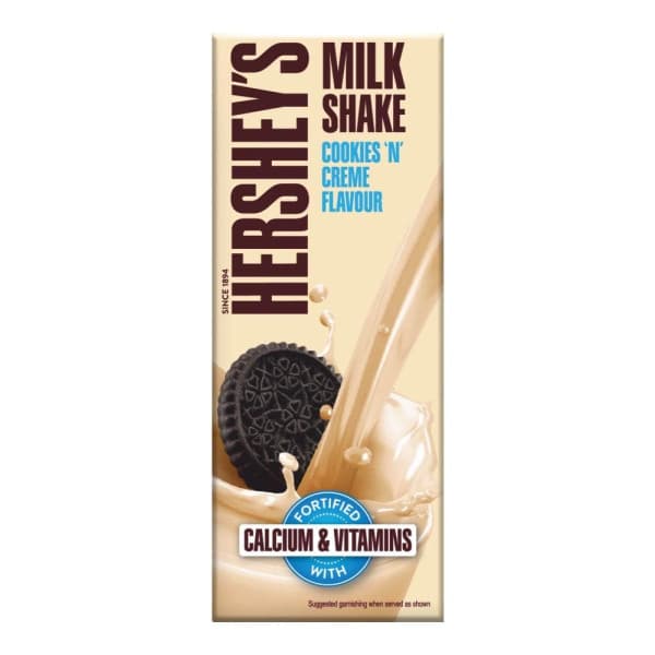 Hershey's Cookies 'N' Creme Flavor Milkshake / হার্শির কুকিজ 'এন' ক্রিম ফ্লেভার মিল্কশেক