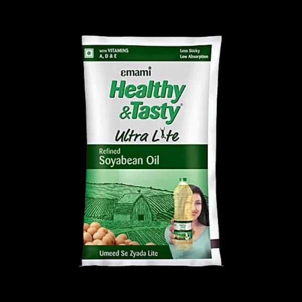 Emami Healthy & Tasty Ultra Lite Refined Soyabean Oil / ইমামি স্বাস্থ্যকর এবং সুস্বাদু আল্ট্রা লাইট পরিশোধিত সয়াবিন তেল