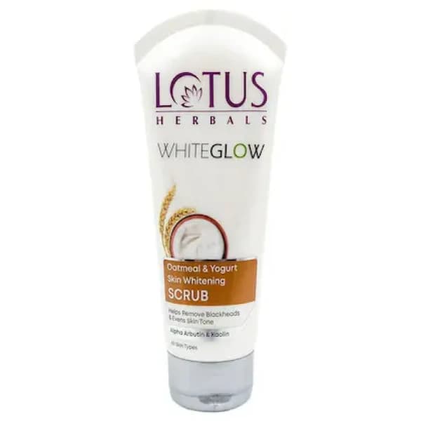 Lotus herbals White Glow Oatmeal & Yogurt Scrub / লোটাস হার্বালস হোয়াইট গ্লো ওটমিল এবং দই স্ক্রাব