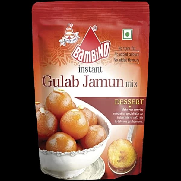 Bambino Instant Gulab Jamun Mix / বামবিনো ইনস্ট্যান্ট গোলাপ জামুন মিক্স