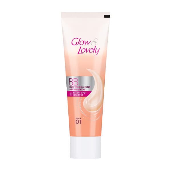 Glow & Lovely BB Cream Makeup + Multivitamin Cream Shade 01 / গ্লো অ্যান্ড লাভলি বিবি ক্রিম মেকআপ + মাল্টিভিটামিন ক্রিম শেড ০১
