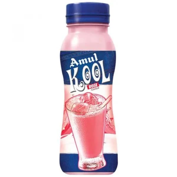 Amul Kool Milk Rose Flavour / আমুল কুল মিল্ক রোজ ফ্লেভার