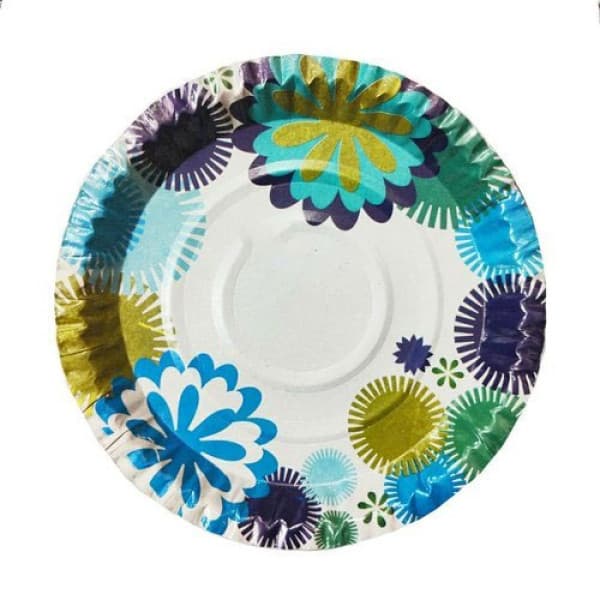 Disposable Paper Plate 7 Inch (Approx. 17pcs) /  ডিসপোসেবল পেপার প্লেট ৭ ইঞ্চি (আনুমানিক ১০পিস)