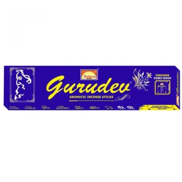 Gurudev Aromatic Incense Sticks / Agarbatti With Perfumed Cones Inside / গুরুদেব সুগন্ধি ধূপ কাঠি