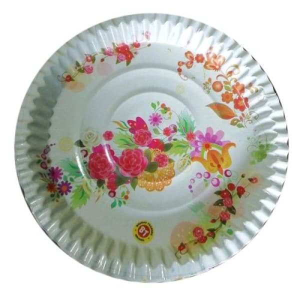 Disposable Paper Plate 11 Inch (Approx. 20pcs) / ডিসপোজেবল পেপার প্লেট ১১ ইঞ্চি (আনুমানিক 2০পিস)