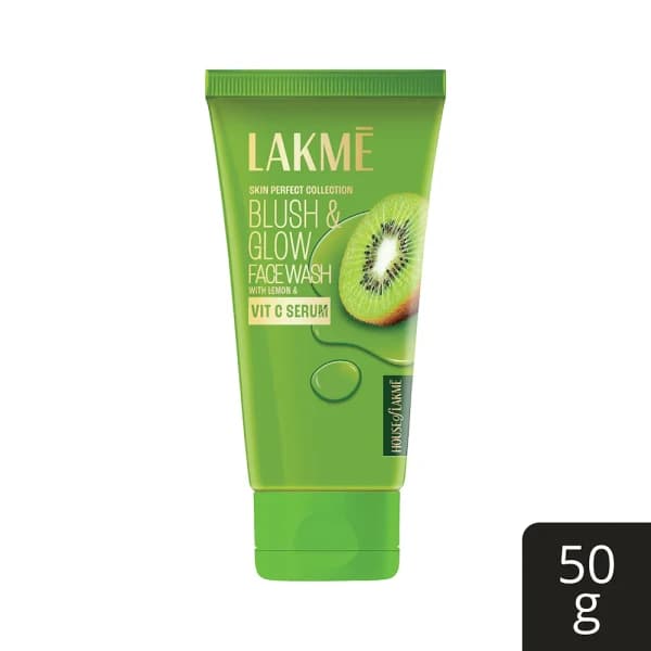 Lakme Blush & Glow Kiwi Facewash / ল্যাকমে ব্লাশ অ্যান্ড গ্লো কিউই ফেসওয়াশ