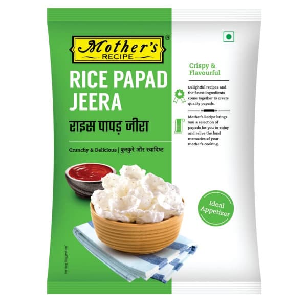Mother's Recipe Rice Jeera Papad