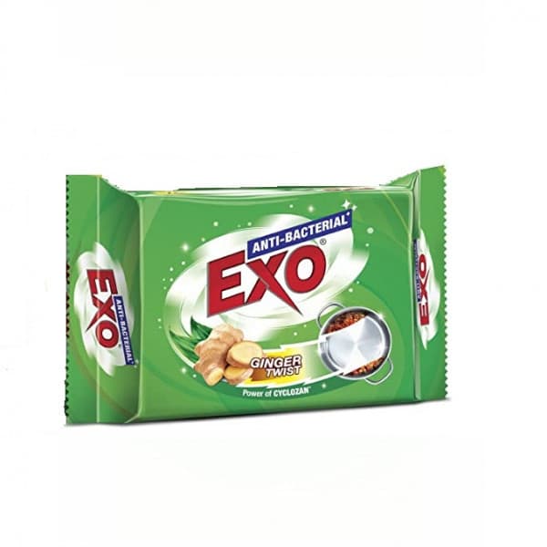 Exo Anti-bacterial Ginger Twist Dishwash Bar / এক্সো অ্যান্টি-ব্যাকটেরিয়াল জিঞ্জার টুইস্ট ডিশওয়াশ বার