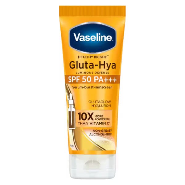 Vaseline Gluta-Hya SPF 50 PA+++ Serum Sunscreen / ভ্যাসলিন গ্লুটা-হায়া SPF ৫০ PA+++ সিরাম সানস্ক্রিন