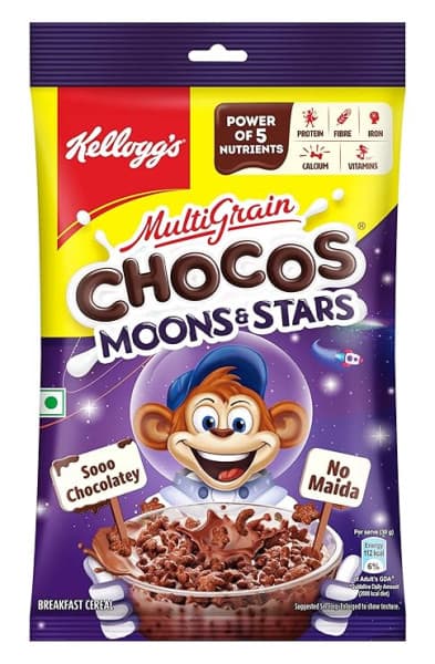 Kellogg's Multigrain Choco Moons & Stars / কেলগ’স মাল্টিগ্রেইন চোকো মুন্স অ্যান্ড স্টারস