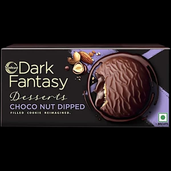 Sunfeast Dark Fantasy Choco Nut Dipped / সানফিস্ট ডার্ক ফ্যান্টাসি চোকো নাট ডিপড