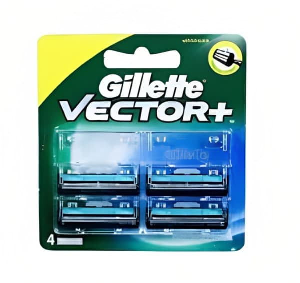 Gillette Vector Plus Manual Shaving Razor Blades Cartridge / জিলেট ভেক্টর প্লাস ম্যানুয়াল শেভিং রেজার ব্লেড কার্টিজ