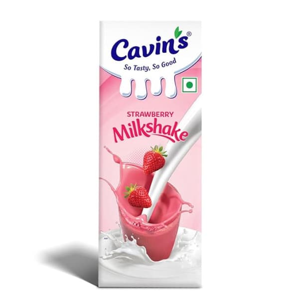 Cavin's Strawberry Milkshake / ক্যাভিনস স্ট্রবেরি মিল্কশেক