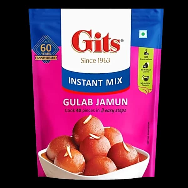 Gits Dessert Mix - Gulab Jamun /  গিটস ডেজার্ট মিক্স - গুলাব জামুন