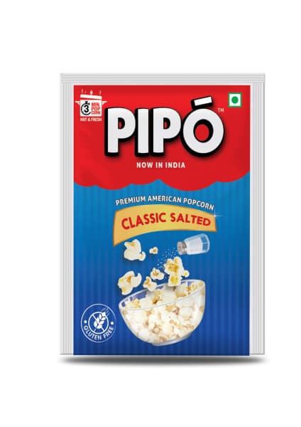 Pipo Classic Salted Popcorn / পিপো ক্লাসিক সল্টেড পপকর্ন