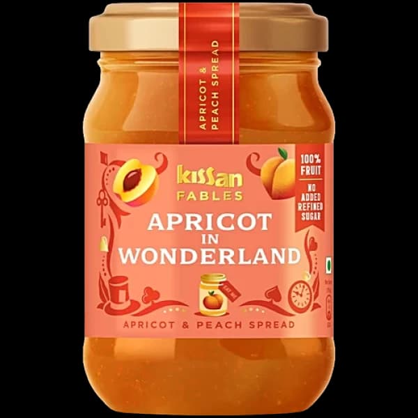 Kissan Apricot & Peach Spread / কিসান অ্যাপ্রিকট ও পিচ স্প্রেড