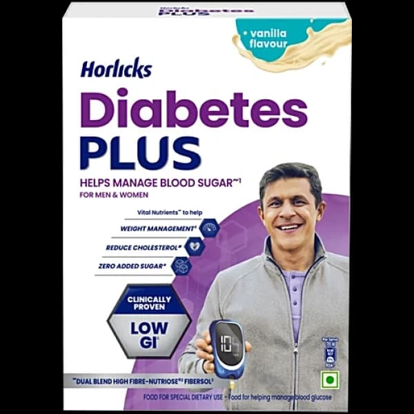 Horlicks Diabetes Plus Vanilla Powder / হরলিক্স ডায়াবেটিস প্লাস ভ্যানিলা পাউডার