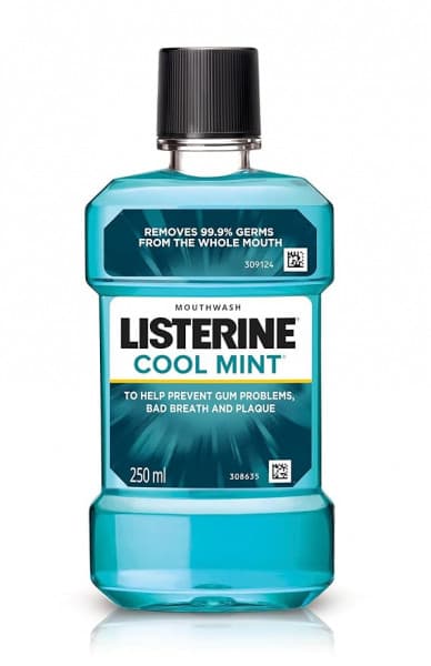 Listerine Cool Mint Mouthwash Liquid (লিস্টারিন কুল মিন্ট মাউথওয়াশ তরল)