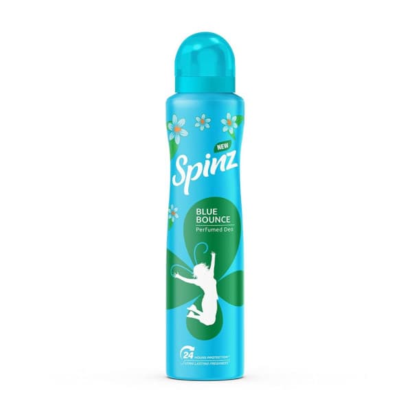 Spinz Women Blue Bounce Perfumed Deodorant / স্পিন্‌জ উইমেন ব্লু বাউন্স পারফিউমড ডিওডোরান্ট